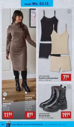 Aldi folder week 49 - Voorbeeld van een folder van Aldi, geldig van 01.12.2025 | Pagina: 55 | Producten: Jurk