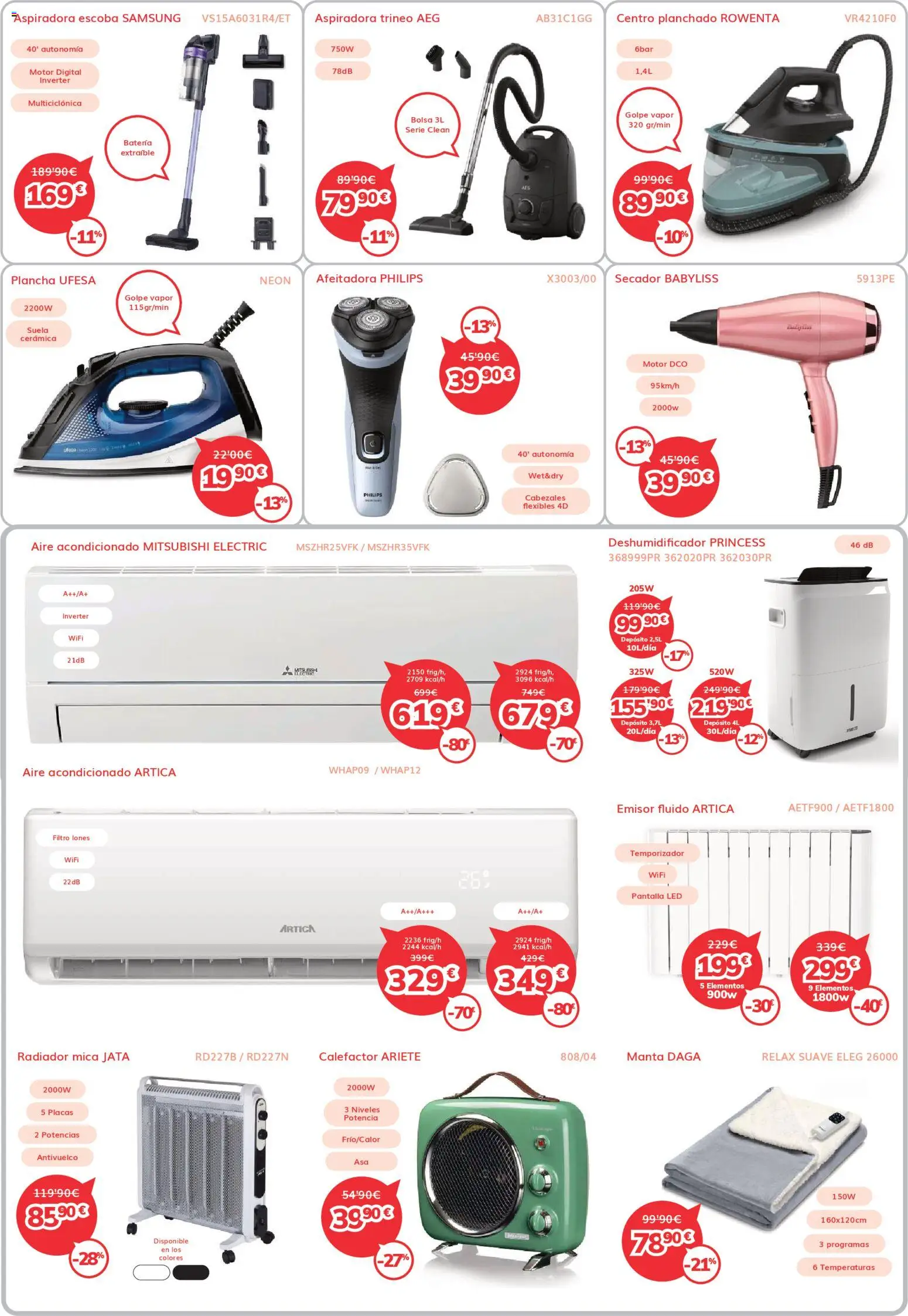 Mi Electro - folleto │ válido desde el 07.01.2026 | Página: 5 | Productos: Escoba, Bolsa, Aspiradora, Plancha