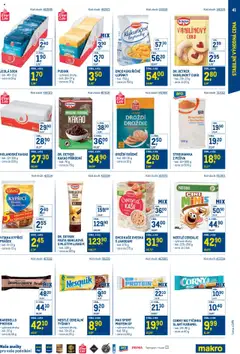 Makro leták - Stabilně výhodná cena - maloobchod od 30.07.2025 | Strana: 41