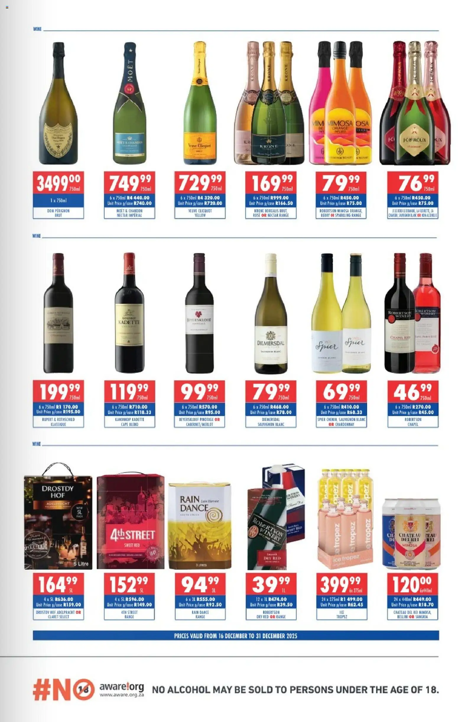 New Ultra Liquors catalogue – valid from 16.12.2025 | Page: 4 | Products: Wine