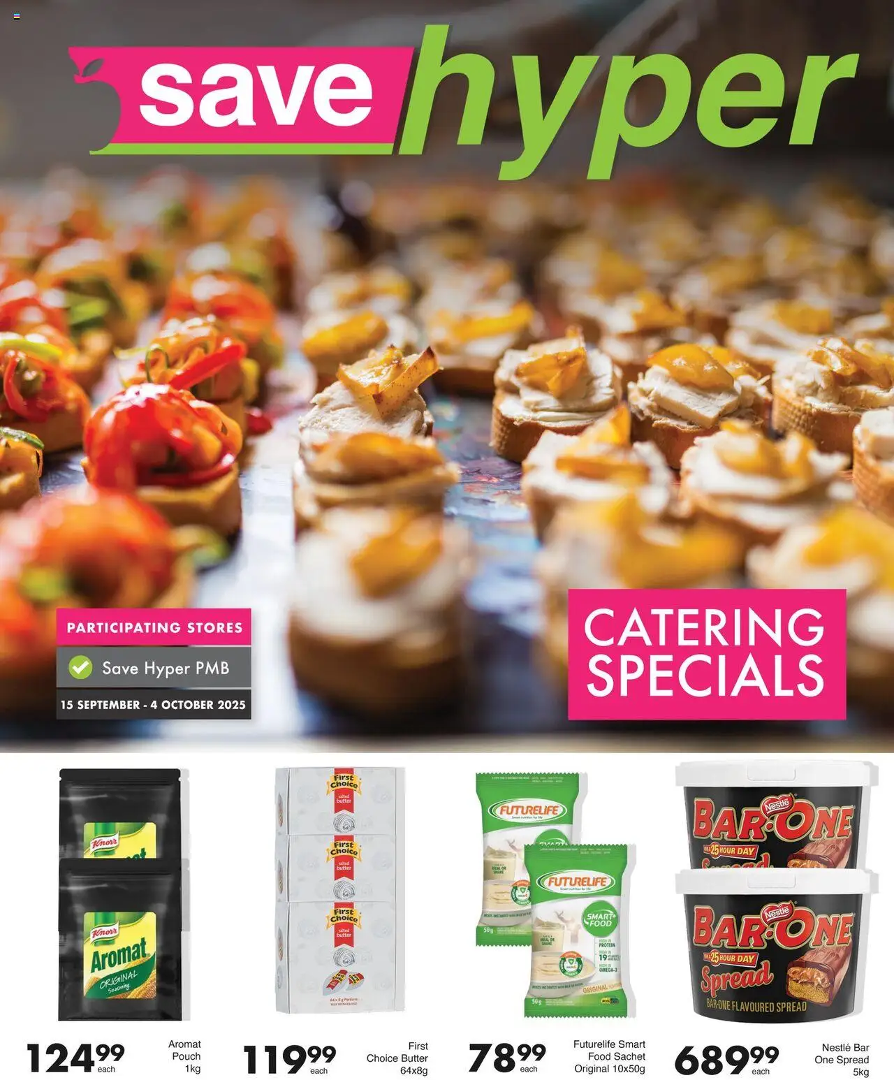 New Save catalogue – valid from 15.09.2025 | Page: 1 | Products: Detergente líquido, Butter, Aromat