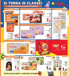 Volantino Conad del 11.09.2025 | Pagina: 18 | Prodotti: Pesca, Pera, The, Alici