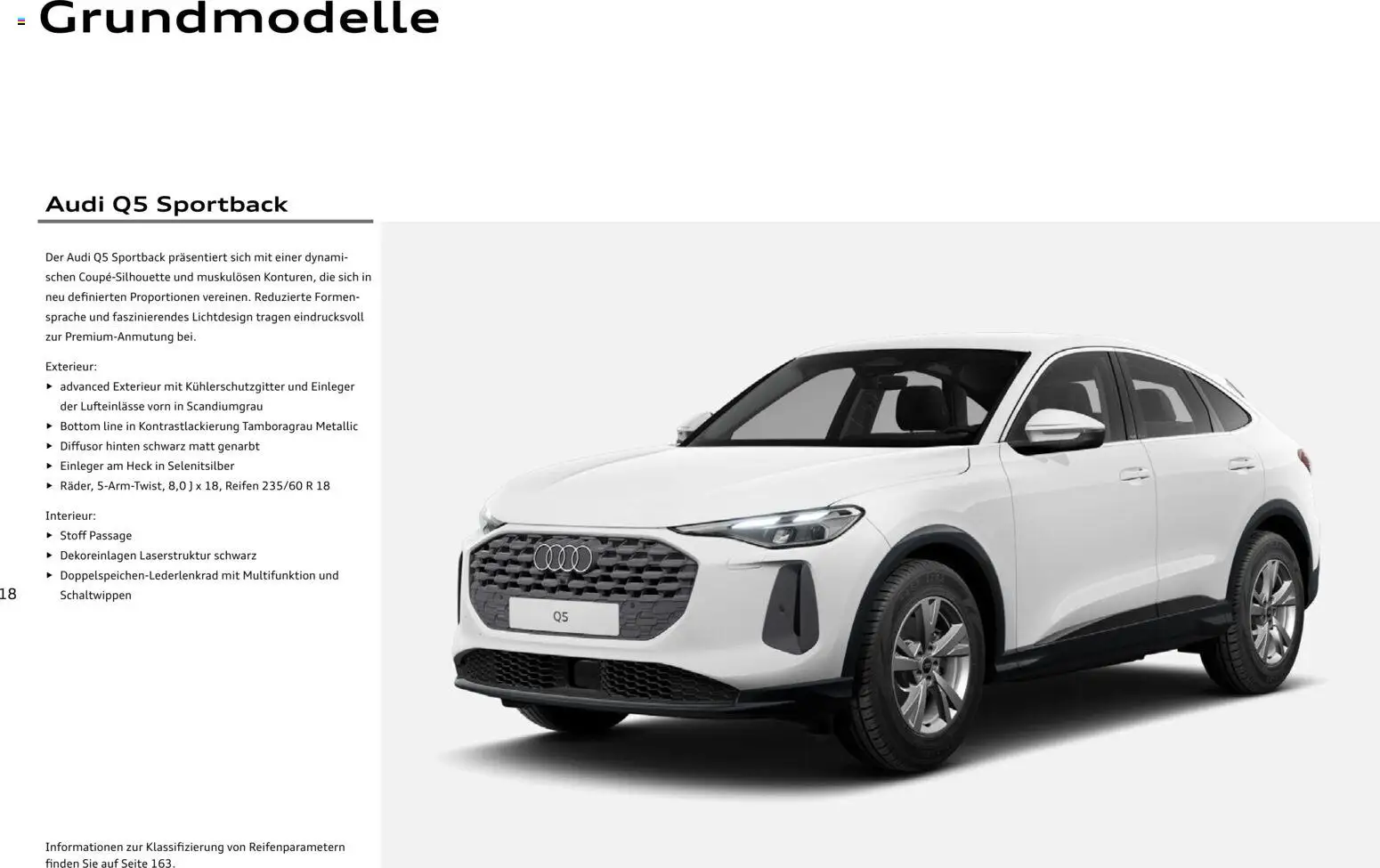 Audi Q5 – gültig ab 28.10.2025 | Seite: 18