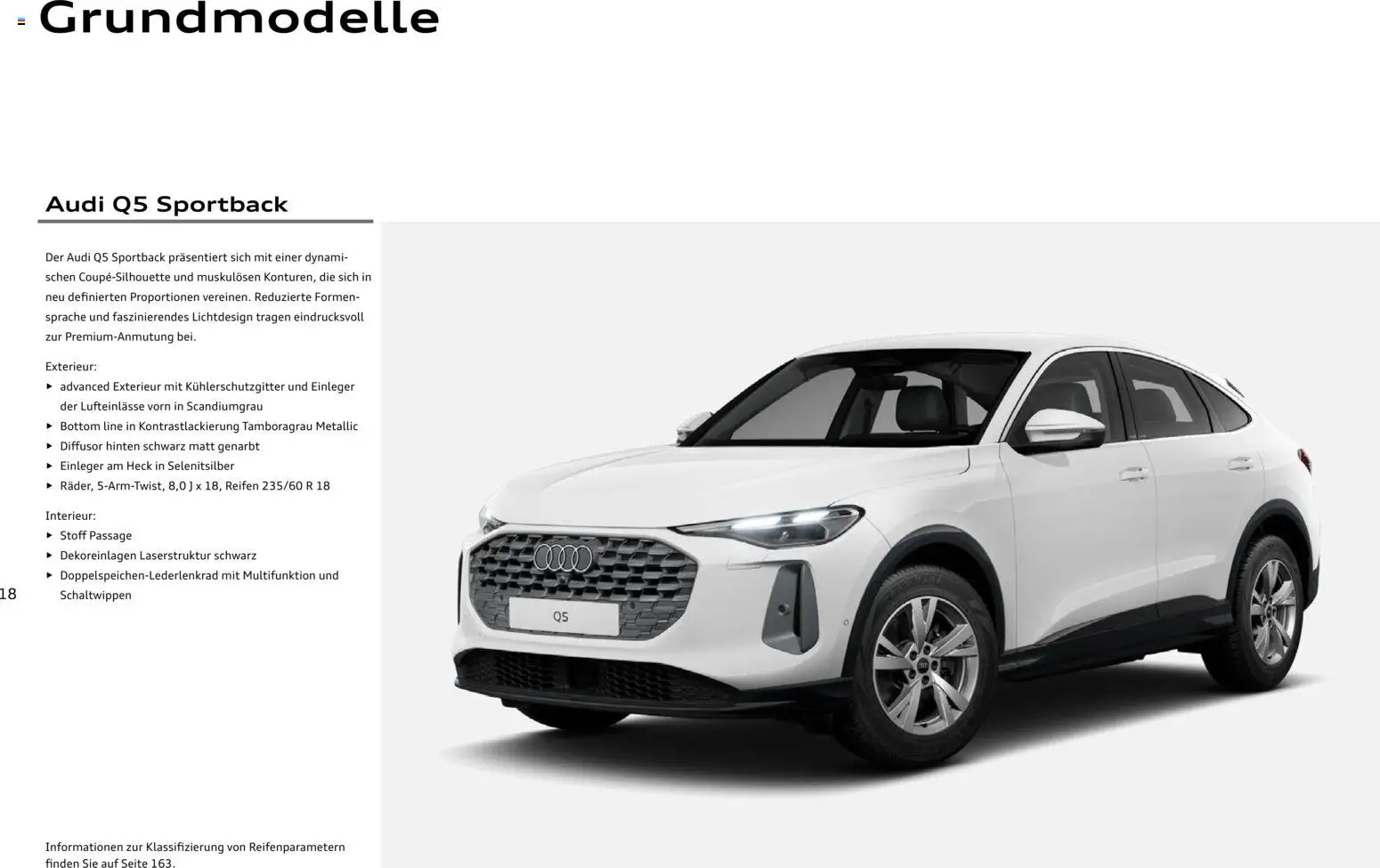 Audi Q5 – gültig ab 28.10.2025 | Seite: 18