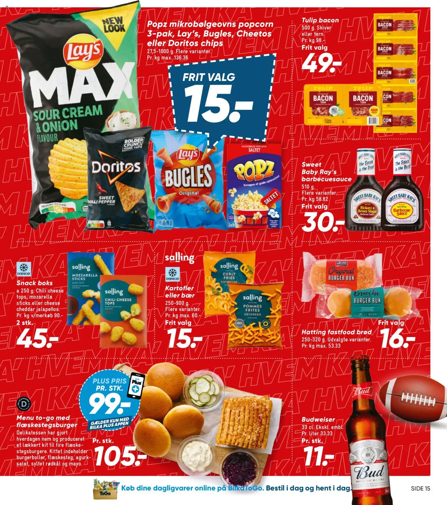 Bilka tilbudsavis – gyldig fra 06.02.2026 | Side: 17 | Produkter: Boks, Pommes frites, Chips, Chilli