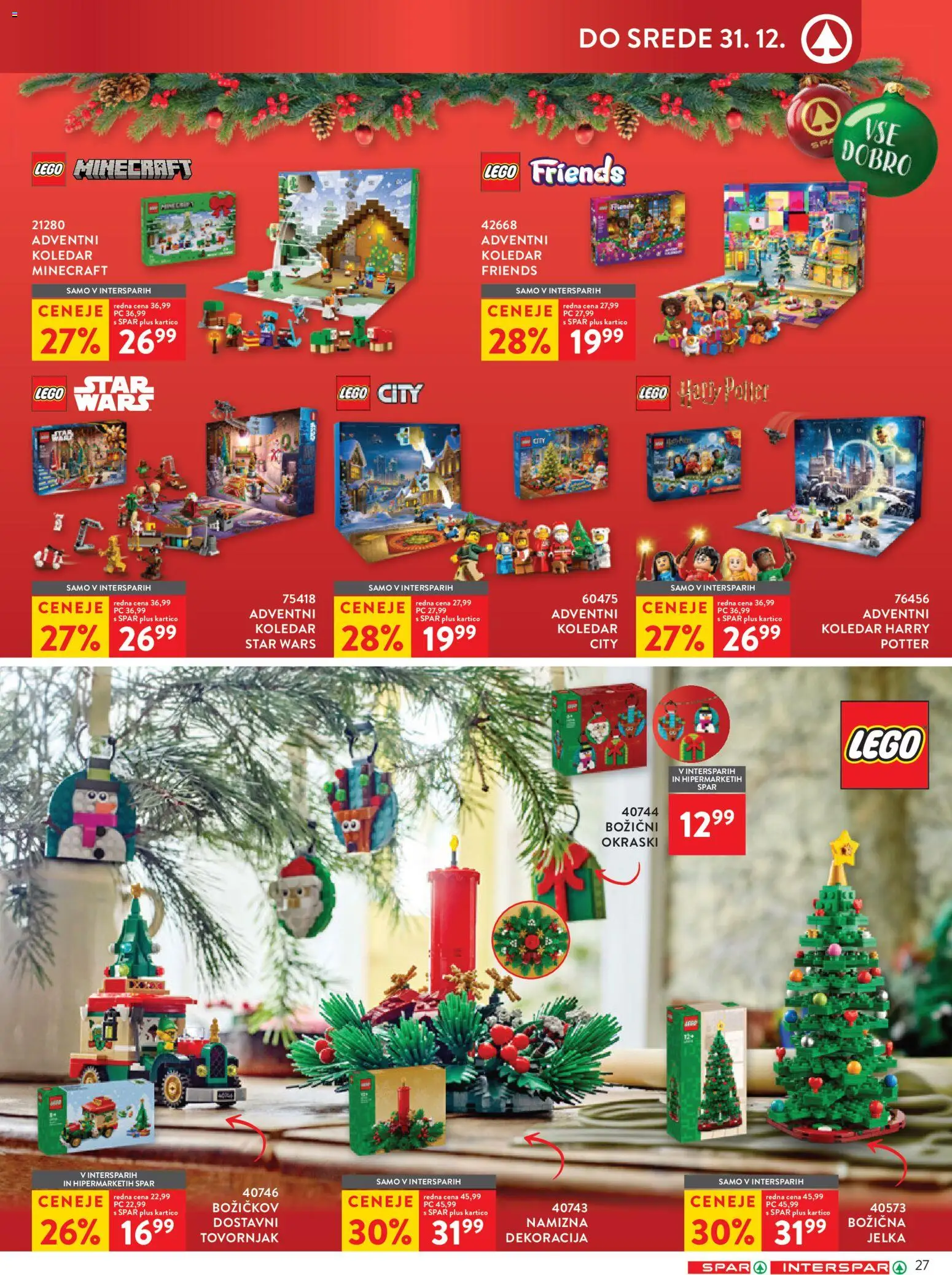 Novi Spar katalog ponudbe – veljaven od 17.12.2025 | Stran: 31