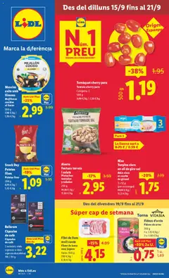 Vista previa Lidl folleto válido desde el 15.09.2025