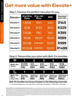 Cell C specials catalogue – valid from 16.09.2025 | Page: 4