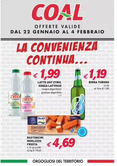 Anteprima del volantino Coal La Convenienza Continua catalogo valido a partire dal 22.01.2026