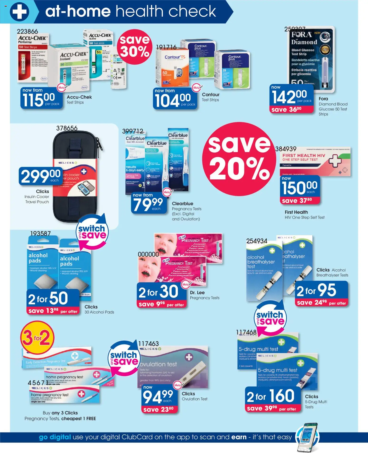New Clicks catalogue – valid from 23.04.2026 | Page: 26 | Products: Pads, Cooler, Switch