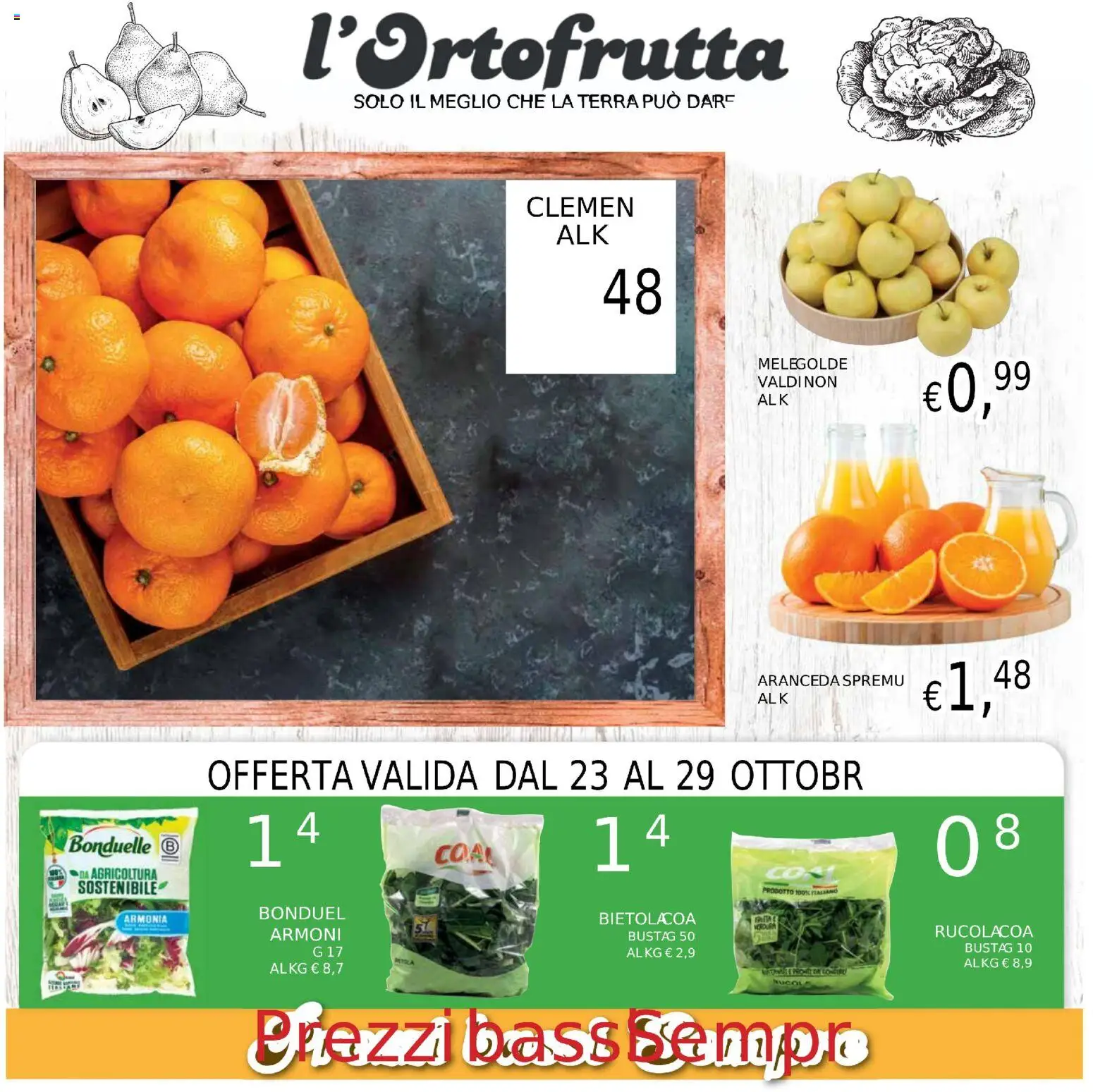 Volantino Coal del 23.10.2025 | Pagina: 2 | Prodotti: Terra