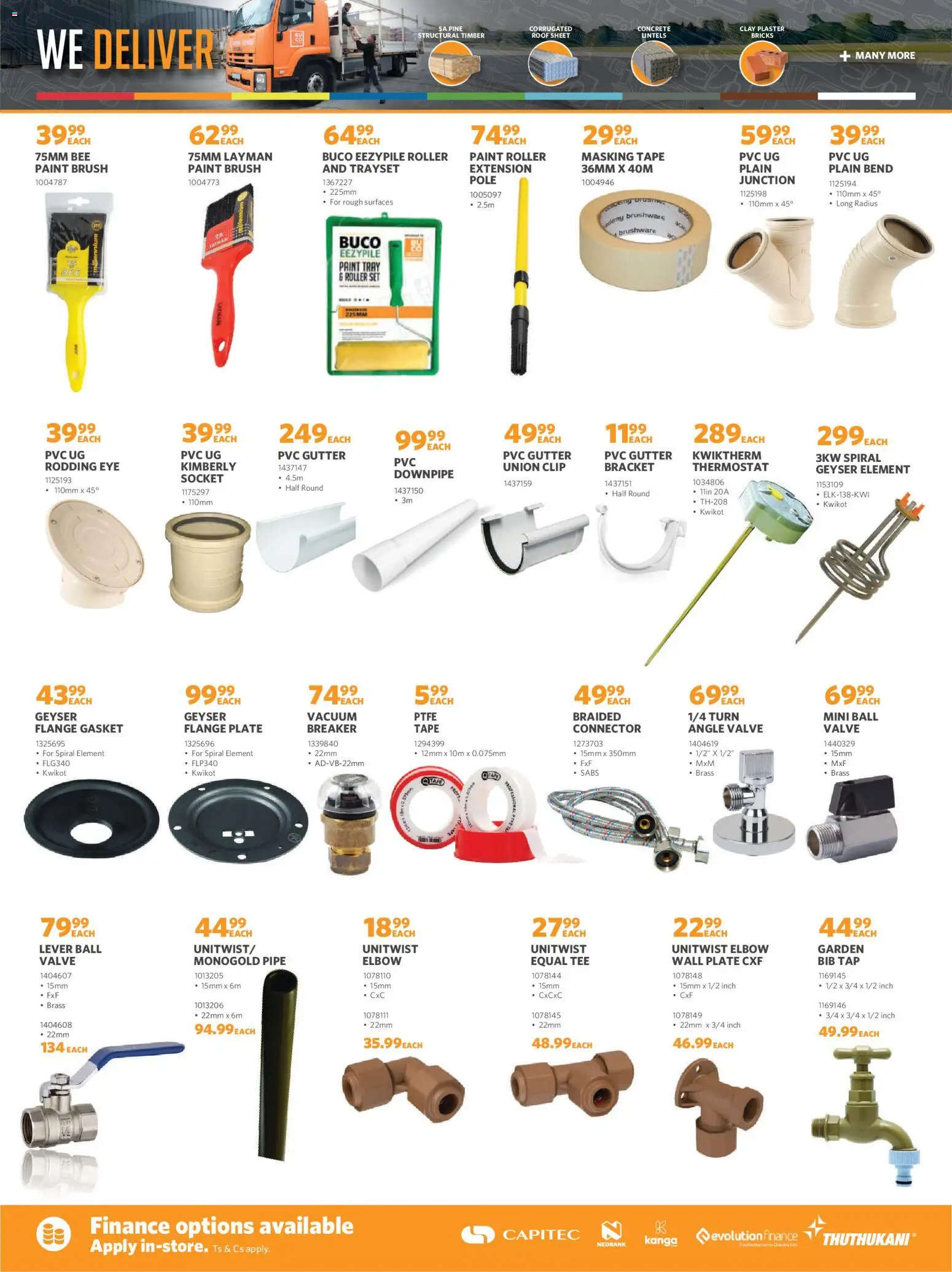 New BUCO catalogue – valid from 01.12.2025 | Page: 6 | Products: Plate, Paint, Socket, Brush