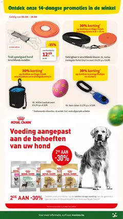 Maxi Zoo folder - Voorbeeld van een folder van Maxi Zoo, geldig van 01.04.2026 | Pagina: 3