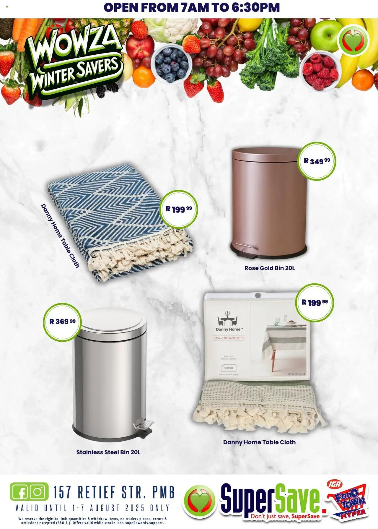 Super Save Specials │ valid from 01.08.2025 | Page: 27 | Products: Table