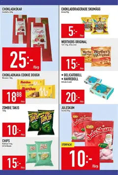Matdax - erbjudanden - Förhandsvisning av reklamblad från butik Matdax aktuell från 02.02.2026 | Sida: 16 | Produkter: Chokladkaka, Chips