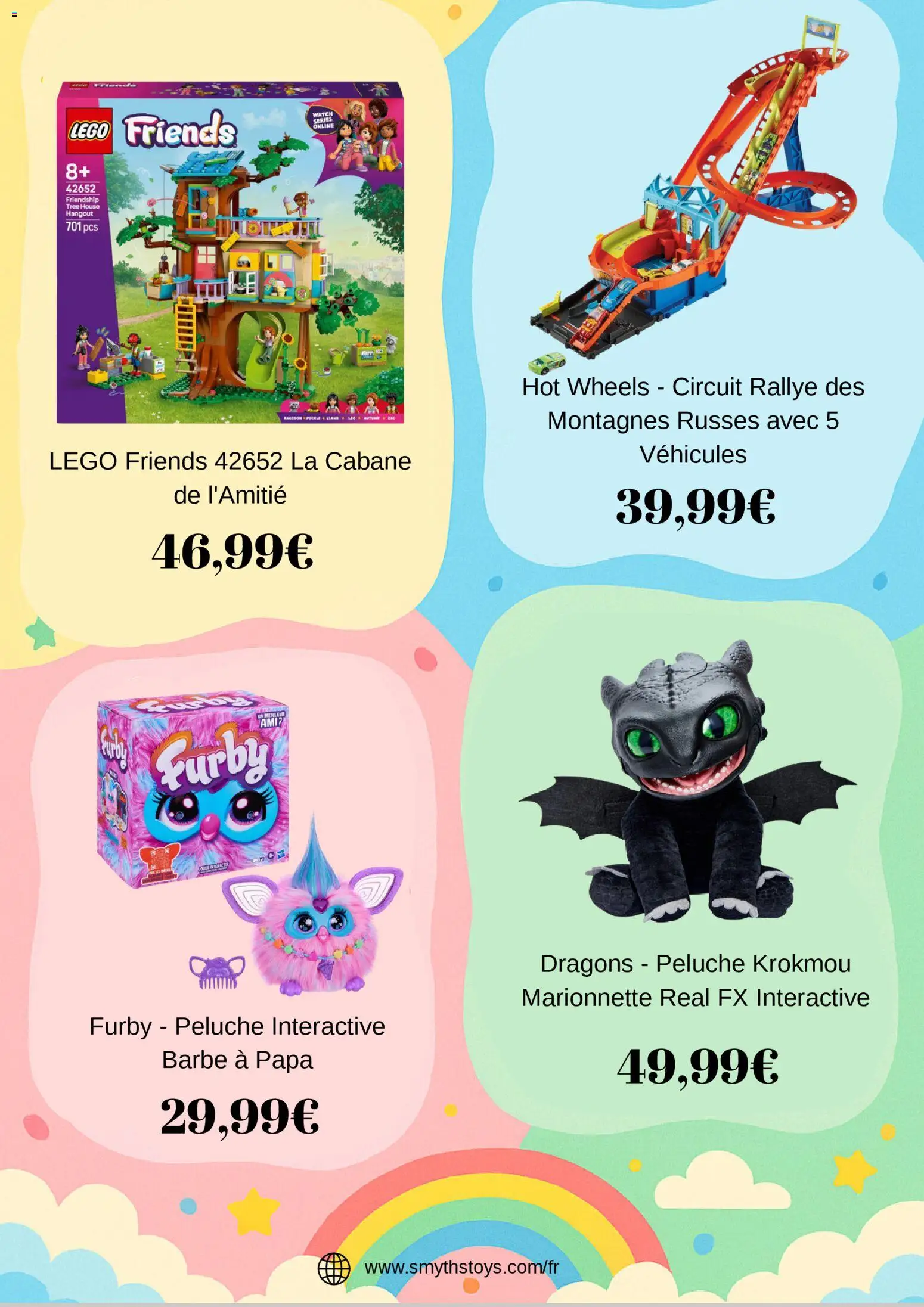 {H1} | Page: 3 | Produits: Légo, Peluche