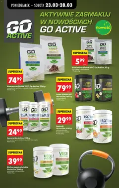 Náhled letáku Biedronka Polsko leták od 23.03.2026 | Strana: 61 | Produkty: Maliny, Kolagen, Protein