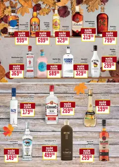 Billa leták - Podzimní nápoje od 10.09.2025 | Strana: 12 | Produkty: Gin, Vodka, Likér, Beefeater