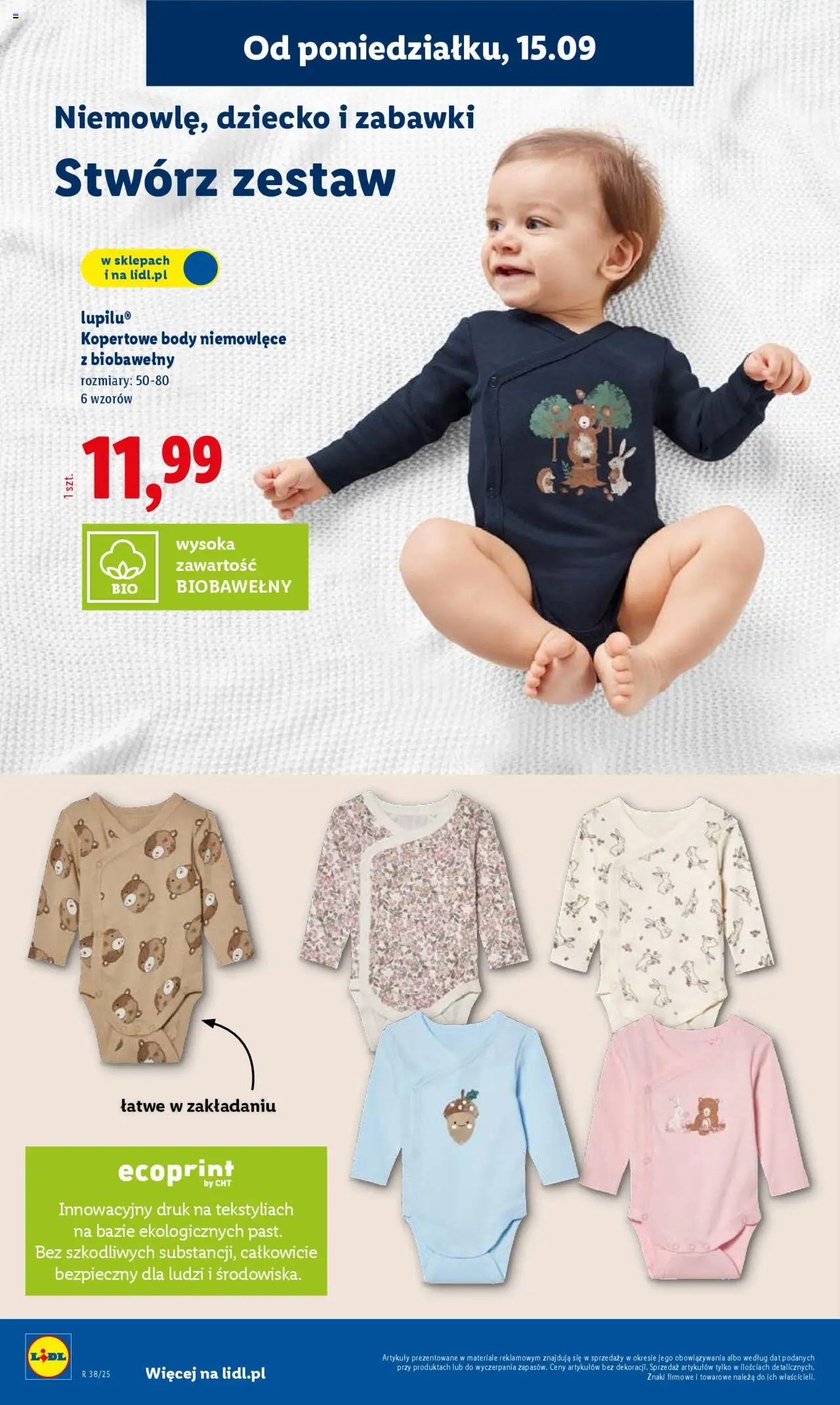 Lidl Katalog od 15.09.2025 | Strona: 22 | Produkty: Body