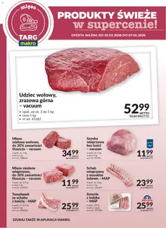 Pogląd oferty "Makro Gazetka - Produkty świeże w supercenie" - ważna od 02.02.2026