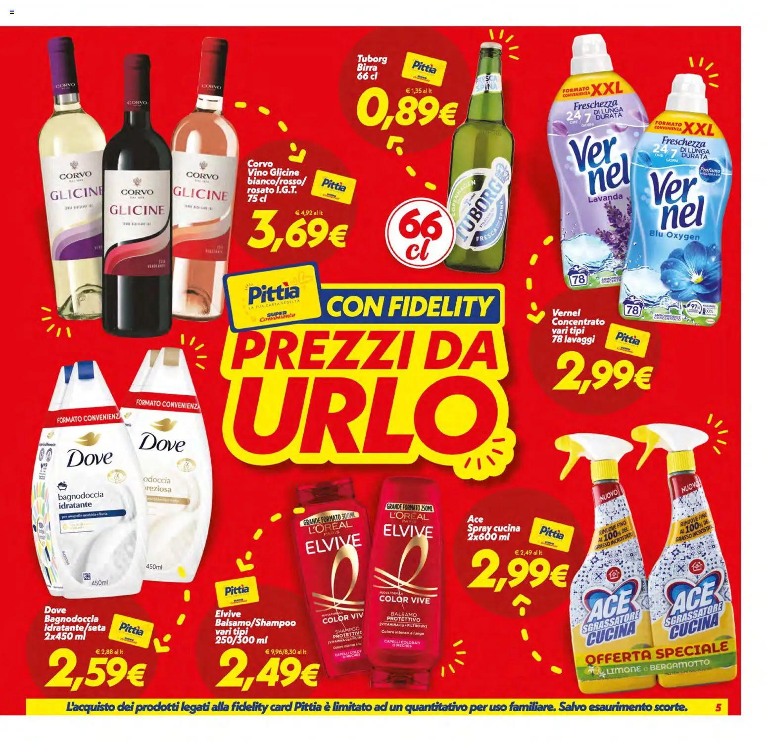 Volantino SuperConveniente del 05.01.2026 | Pagina: 5 | Prodotti: Balsamo, Limone, Lavanda, Profumo
