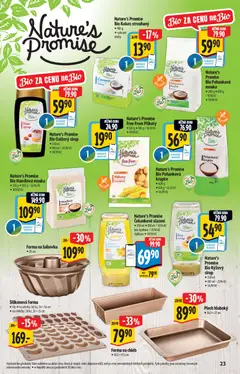 Náhled letáku Albert katalog - Supermarket od 29.10.2025 | Strana: 23 | Produkty: Krupice, Plech, Sirup, Mandlová mouka