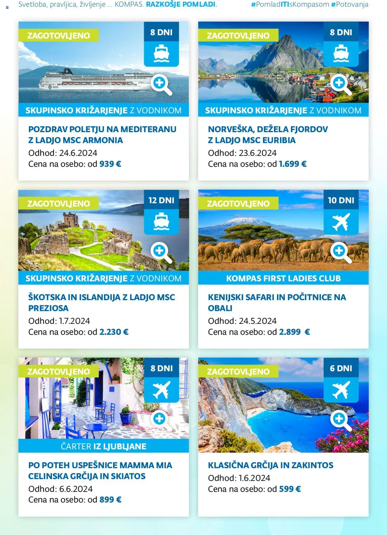 Kompas katalog potovanja │ velja od 25.03.2024 | Stran: 14