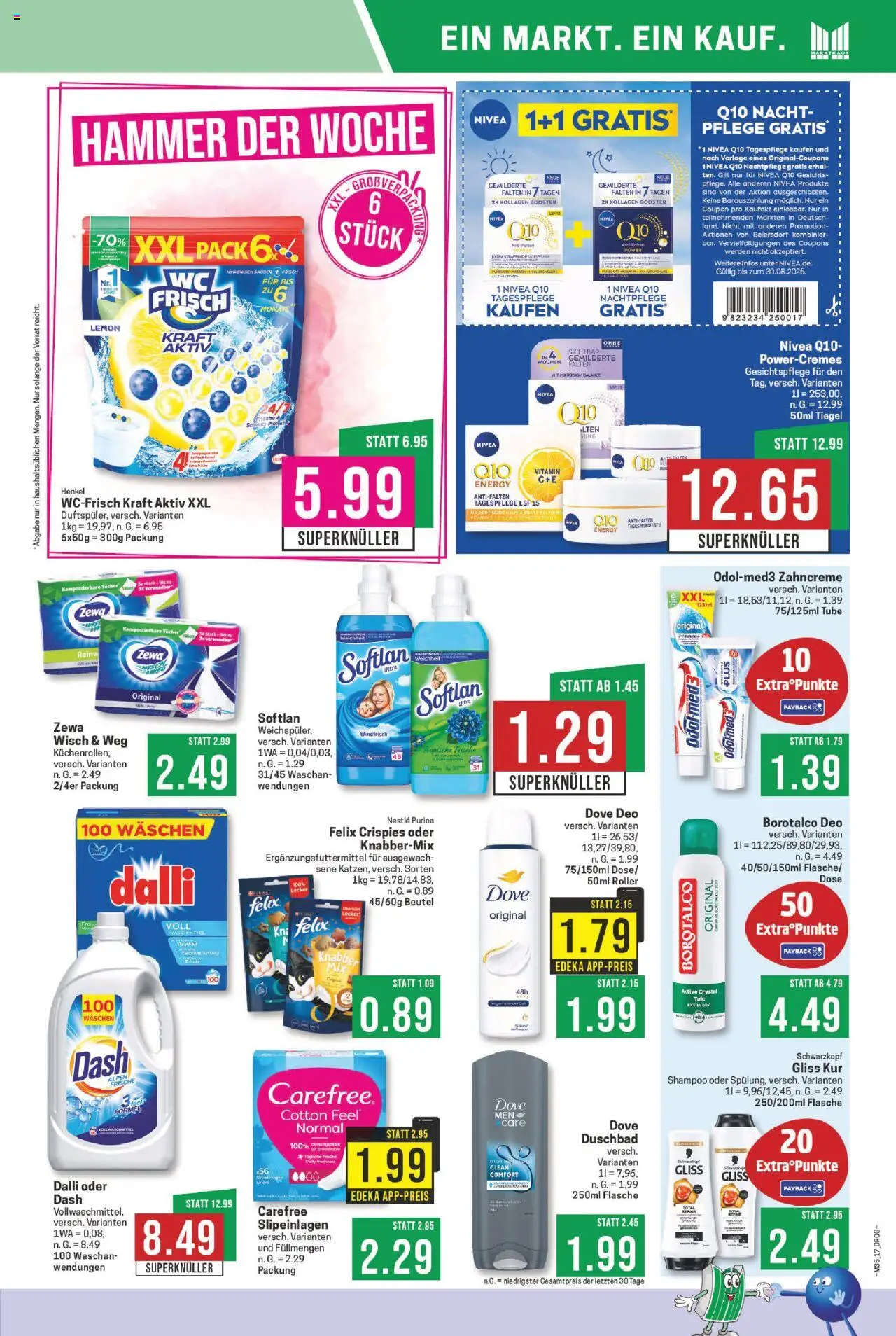 Marktkauf Prospekt 	 - gültig ab dem 25.08.2025 | Seite: 17 | Produkte: Energy, Duft, Zewa, Shampoo