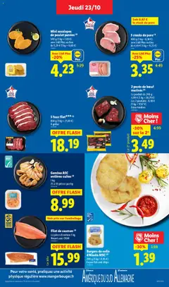 LIDL - Prévisualisation de Filet de saumon, La pièce d'environ 1 kg Nourri sans OGM valide à partir de 23.10.2025 | Page: 7