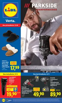 LIDL leidinys galioja nuo 08.12.2025