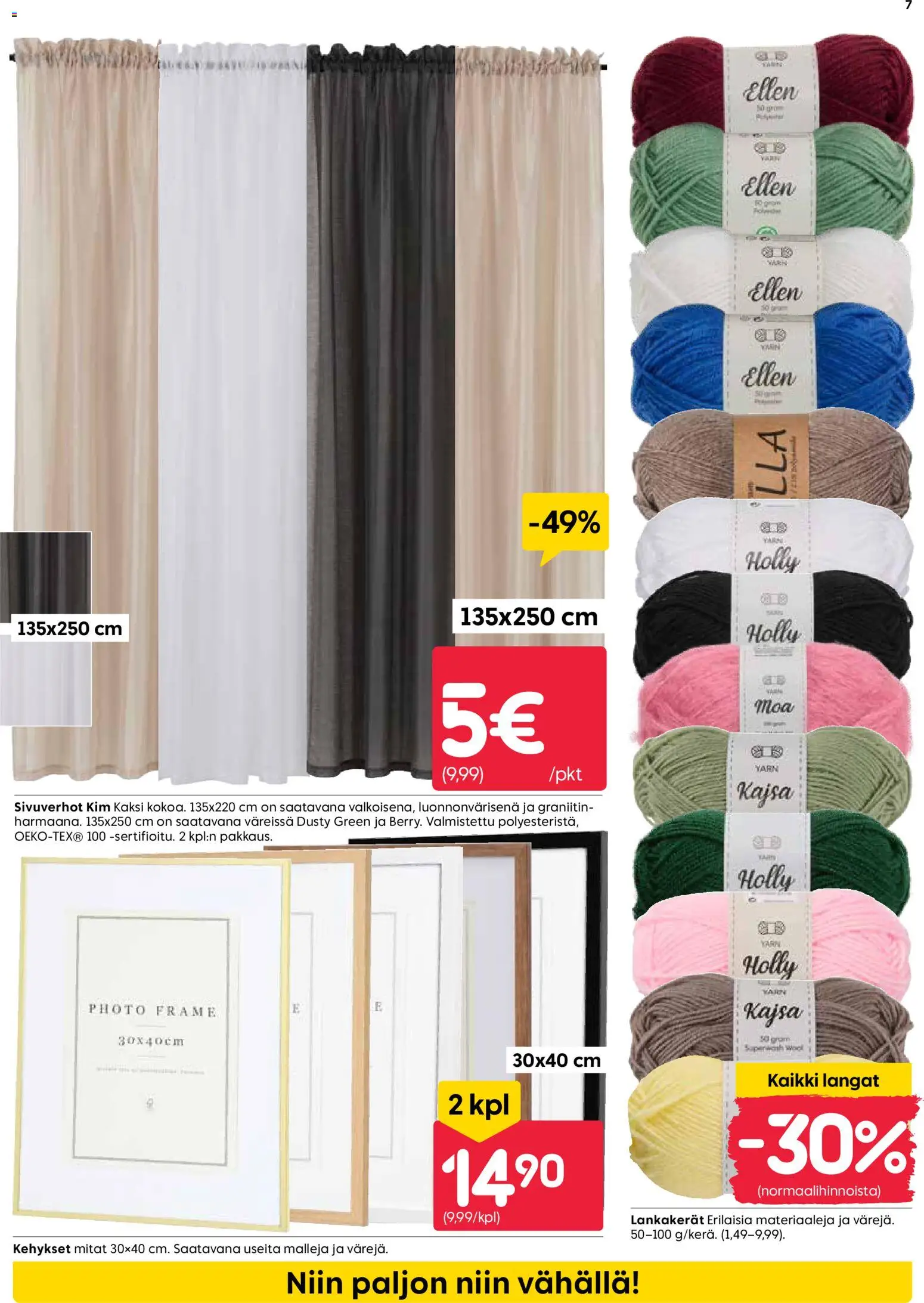 Rusta tarjoukset – voimassa 05.01.2026 alkaen | Sivu: 7