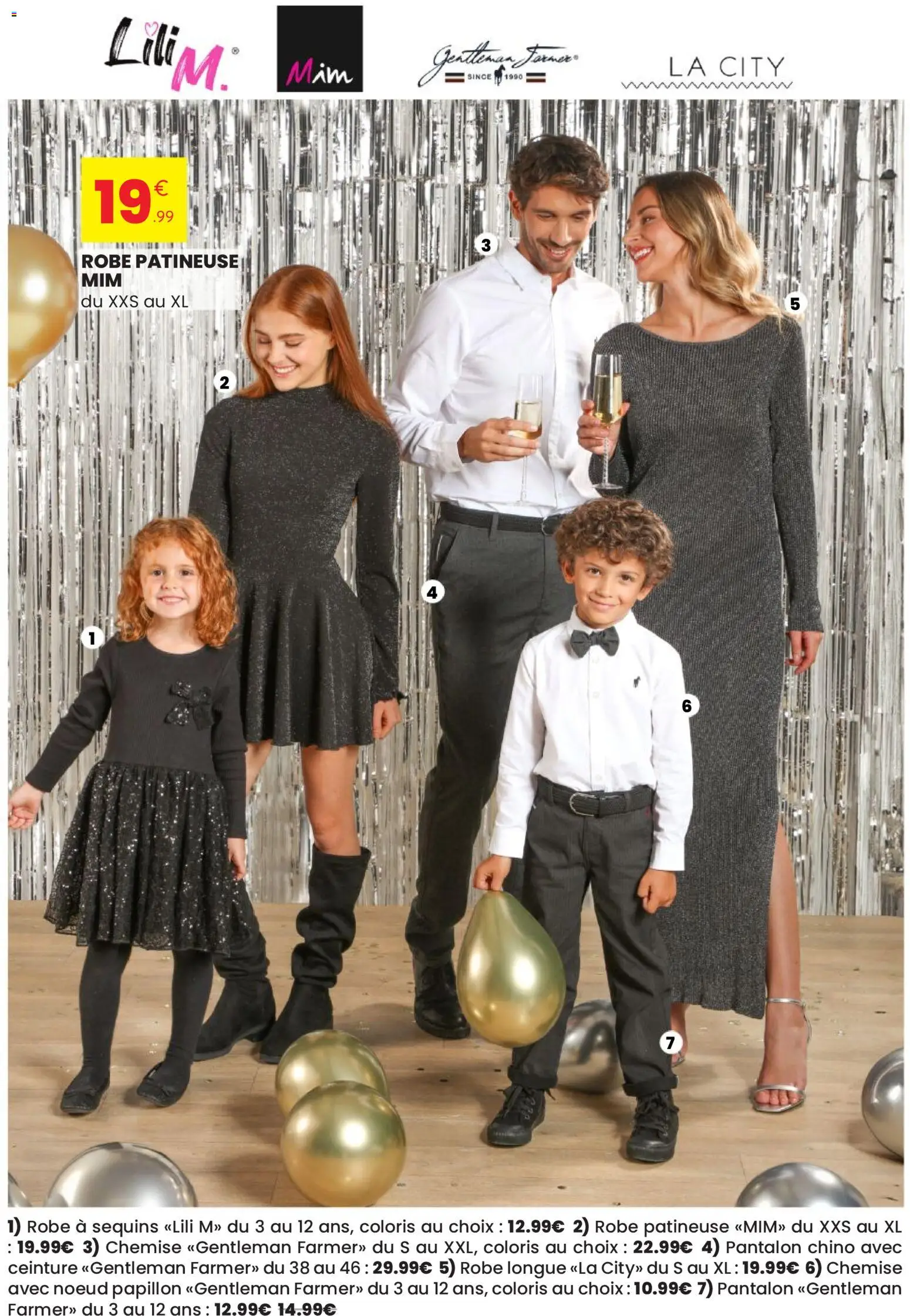 {H1} | Page: 18 | Produits: Ceinture, Chemise, Robe longue, Noeud papillon