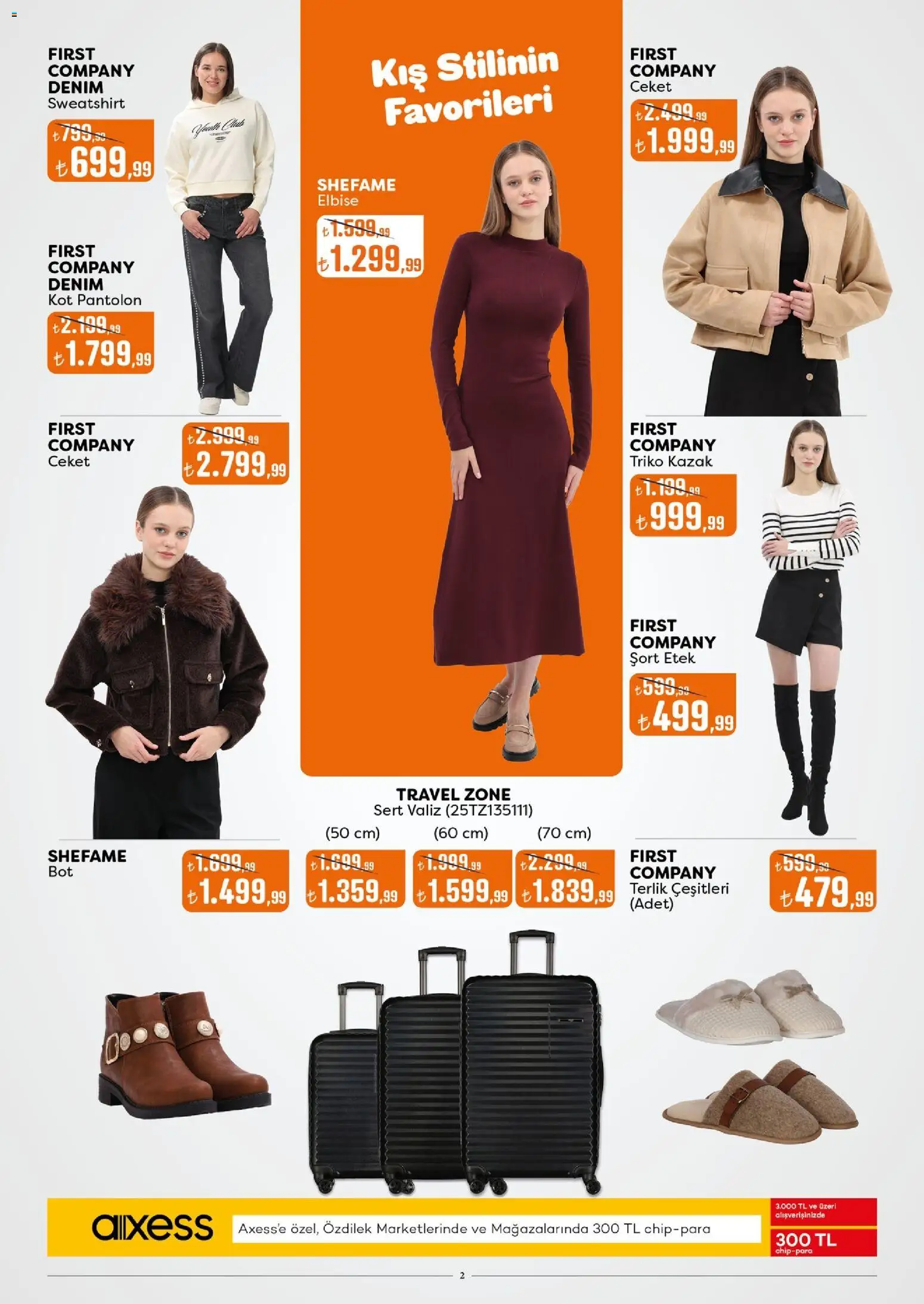 Özdilek Katalog - 03.12.2025 tarihinden itibaren geçerlidir | Sayfa: 2 | Ürünler: Etek, Ceket, Pantolon, Terlik