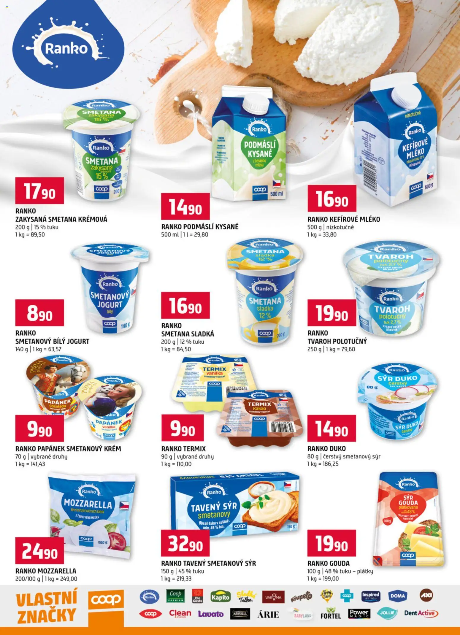 Terno leták - Olomouc  od 28.01.2026 | Strana: 18 | Produkty: Čokoláda, Tvaroh, Smetanový sýr, Mozzarella