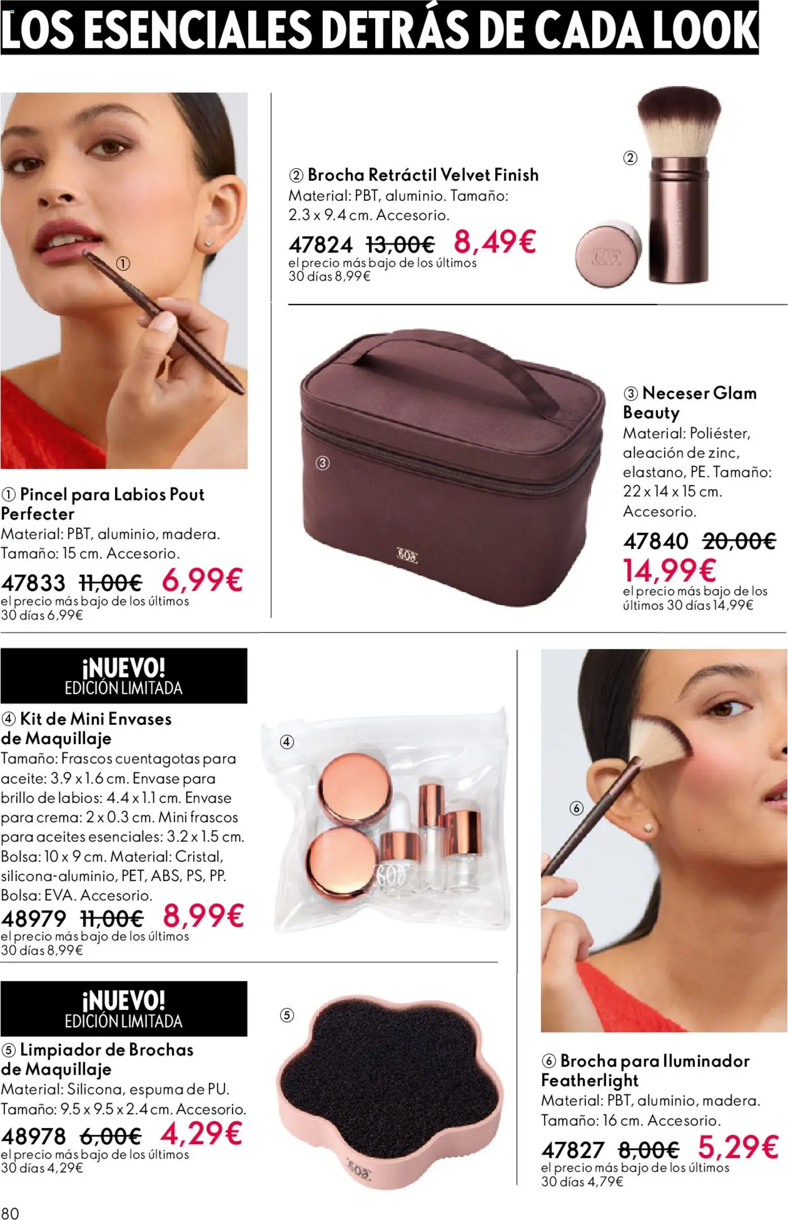 Oriflame - Catálogo Campaña 16 │ válido desde el 19.11.2025 | Página: 80 | Productos: Iluminador, Brillo de labios, Crema, Neceser