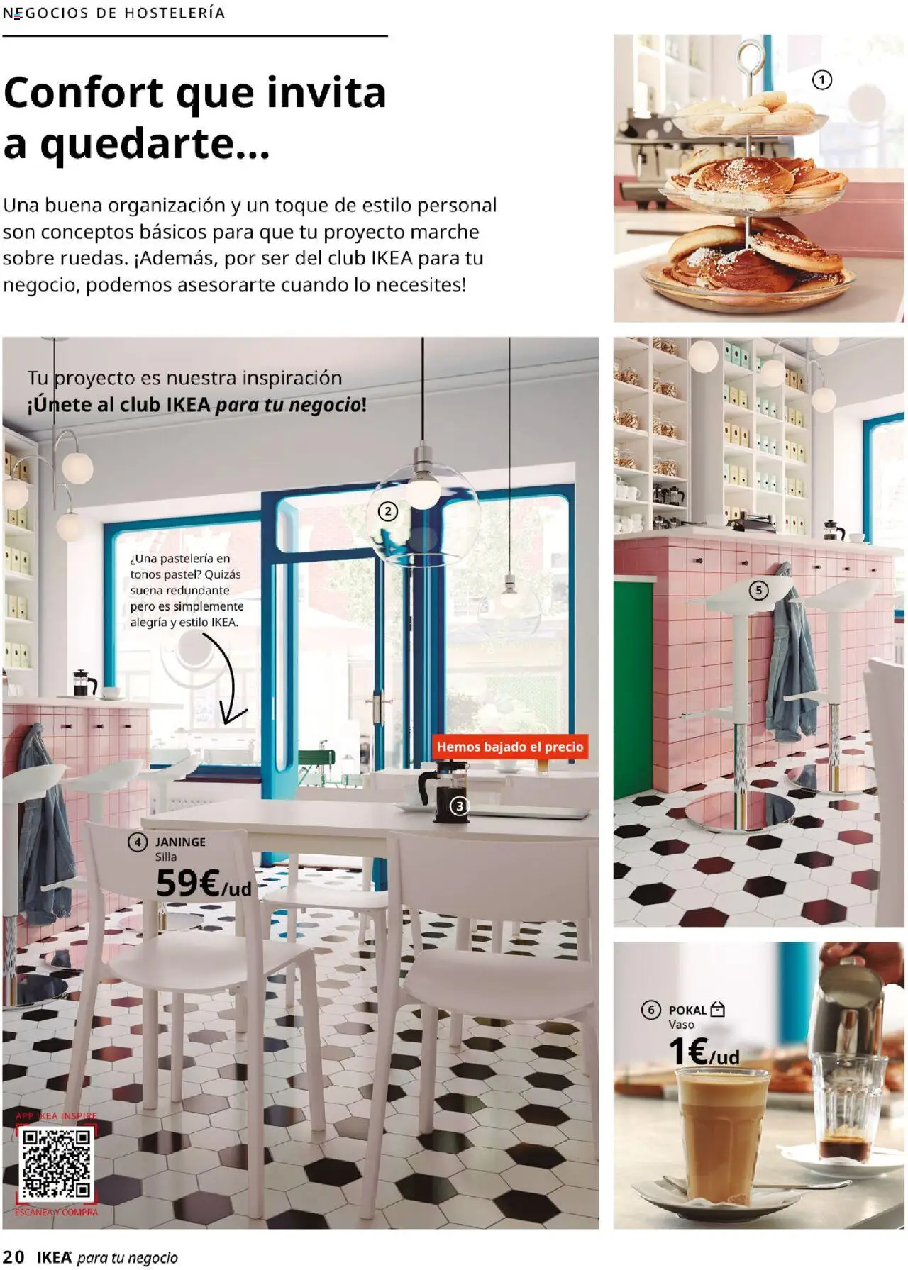 Catálogo IKEA para tu negocio │ válido desde el 04.02.2025 | Página: 20 | Productos: Silla