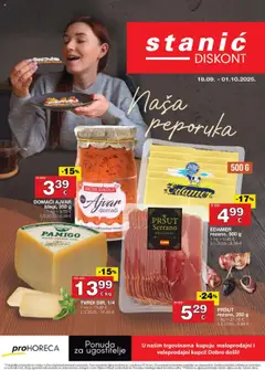 Black Friday Stanić Diskont - Pregled kataloga iz trgovine Stanić Diskont, vrijedi od 18.09.2025