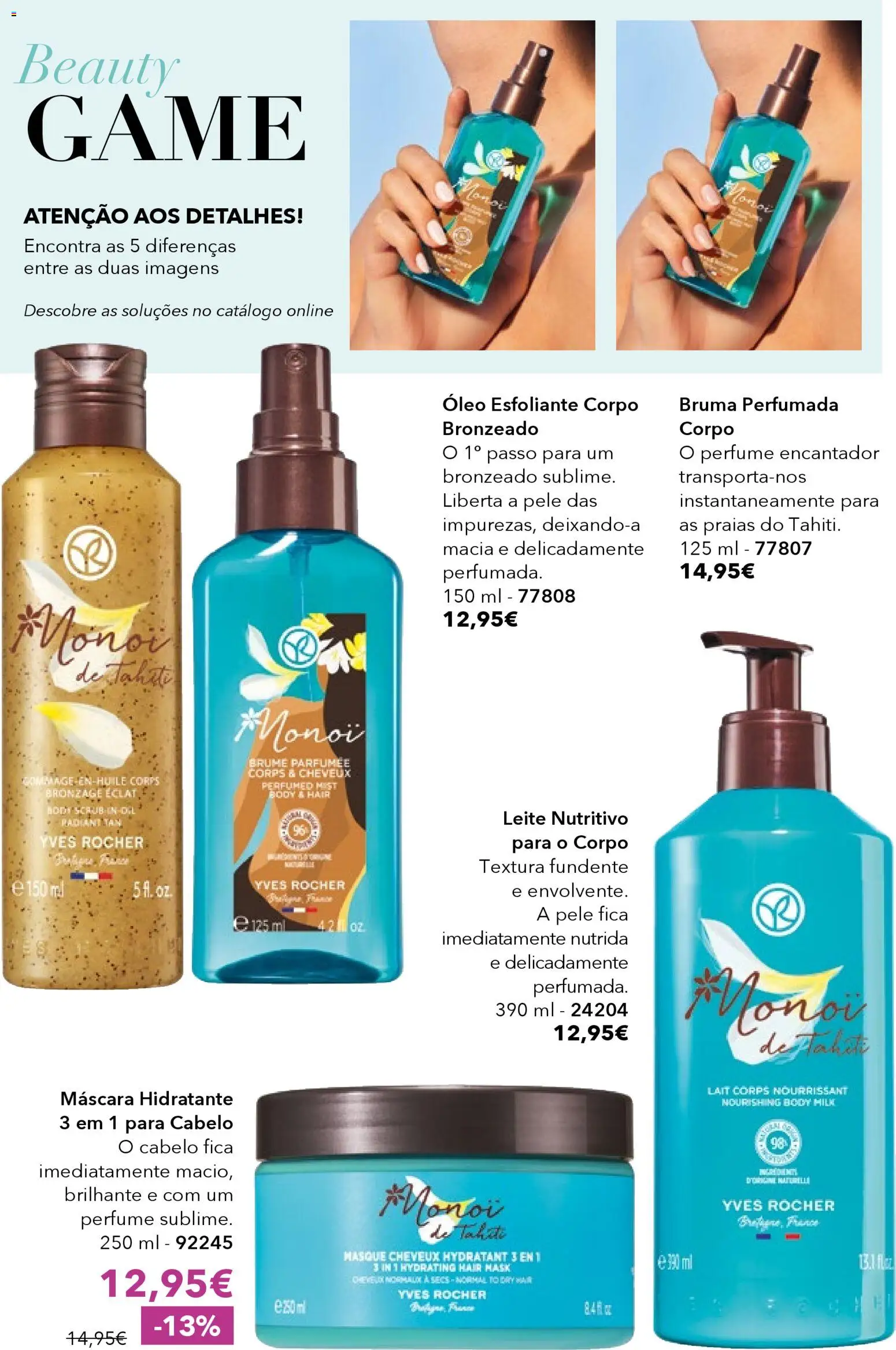 Yves Rocher catálogo 5 │ válido de 31.03.2026 | Página: 48 | Produtos: Perfume, Leite, Óleo