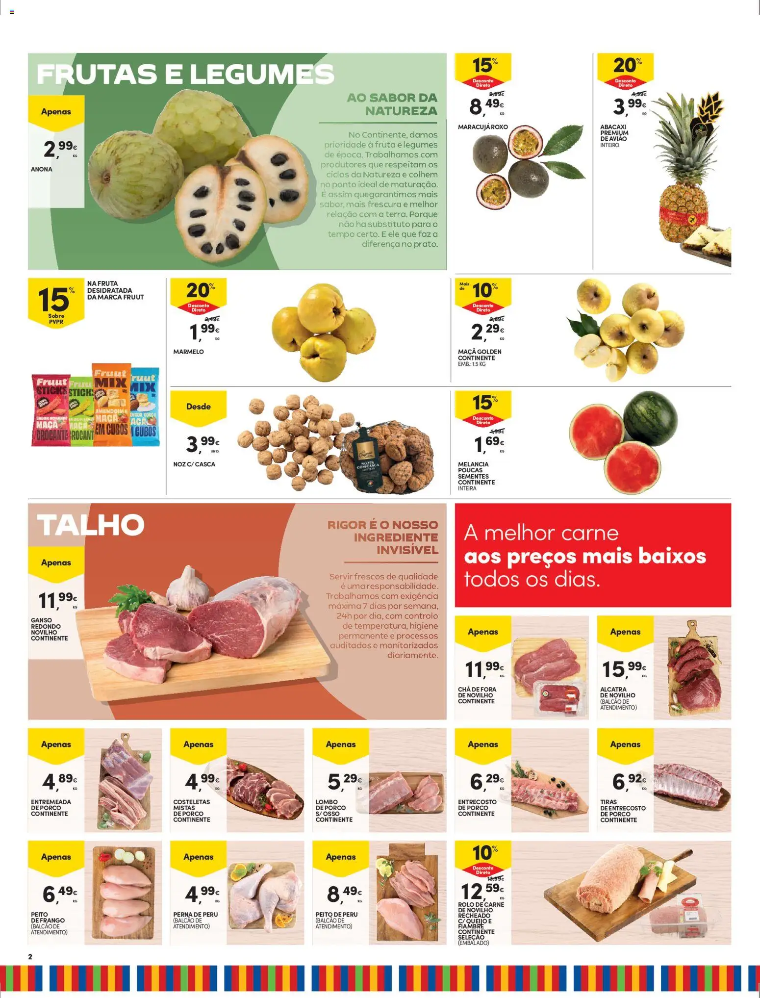 Continente - Madeira │ válido de 25.11.2025 | Página: 2 | Produtos: Peru, Lombo, Carne, Melancia