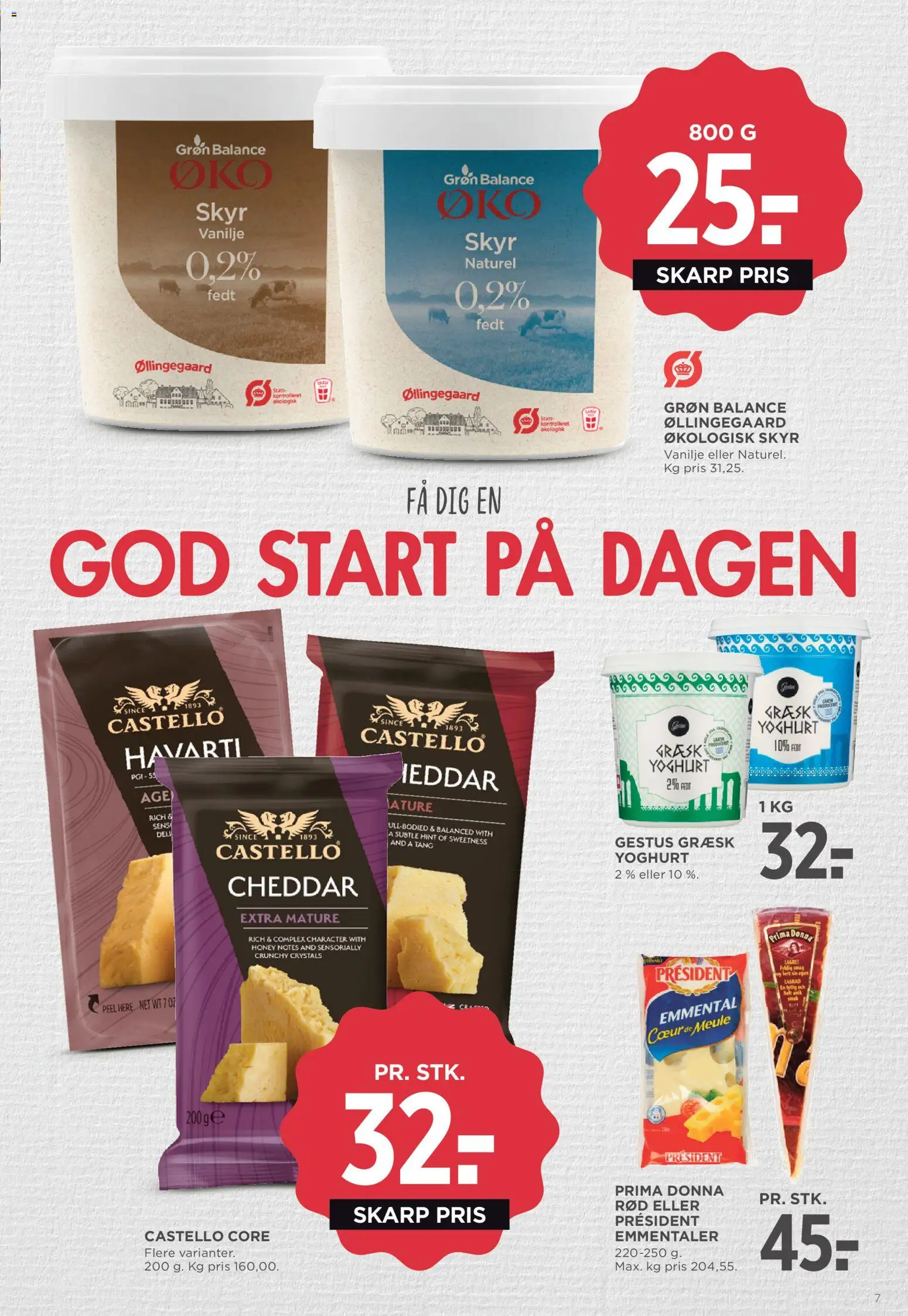 Meny tilbudsavis – gyldig fra 20.02.2026 | Side: 8 | Produkter: Yoghurt, Cheddar, Skyr, Vanilje