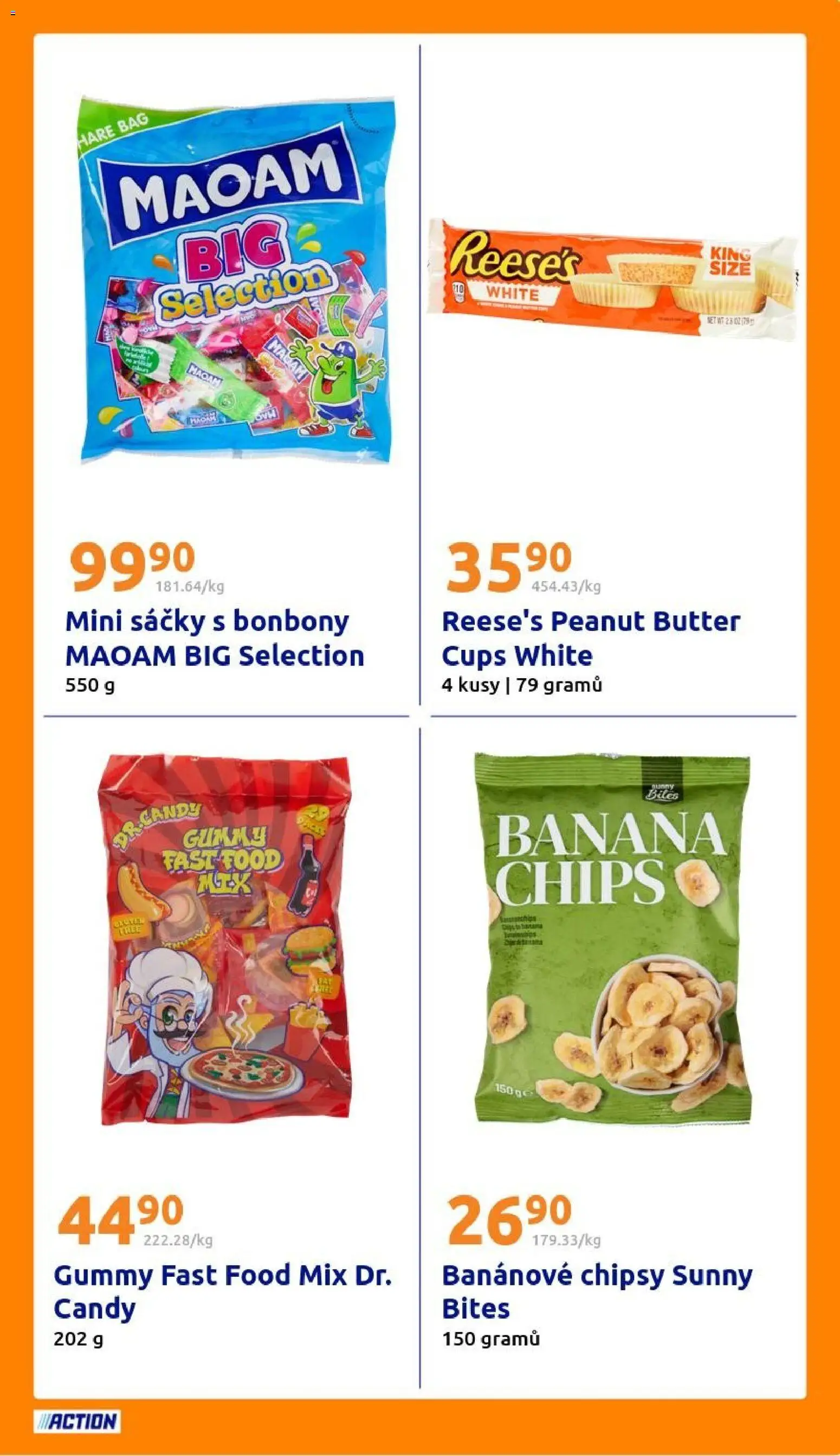 Action leták od 29.10.2025 | Strana: 23 | Produkty: Reese's, Bonbóny, Chipsy