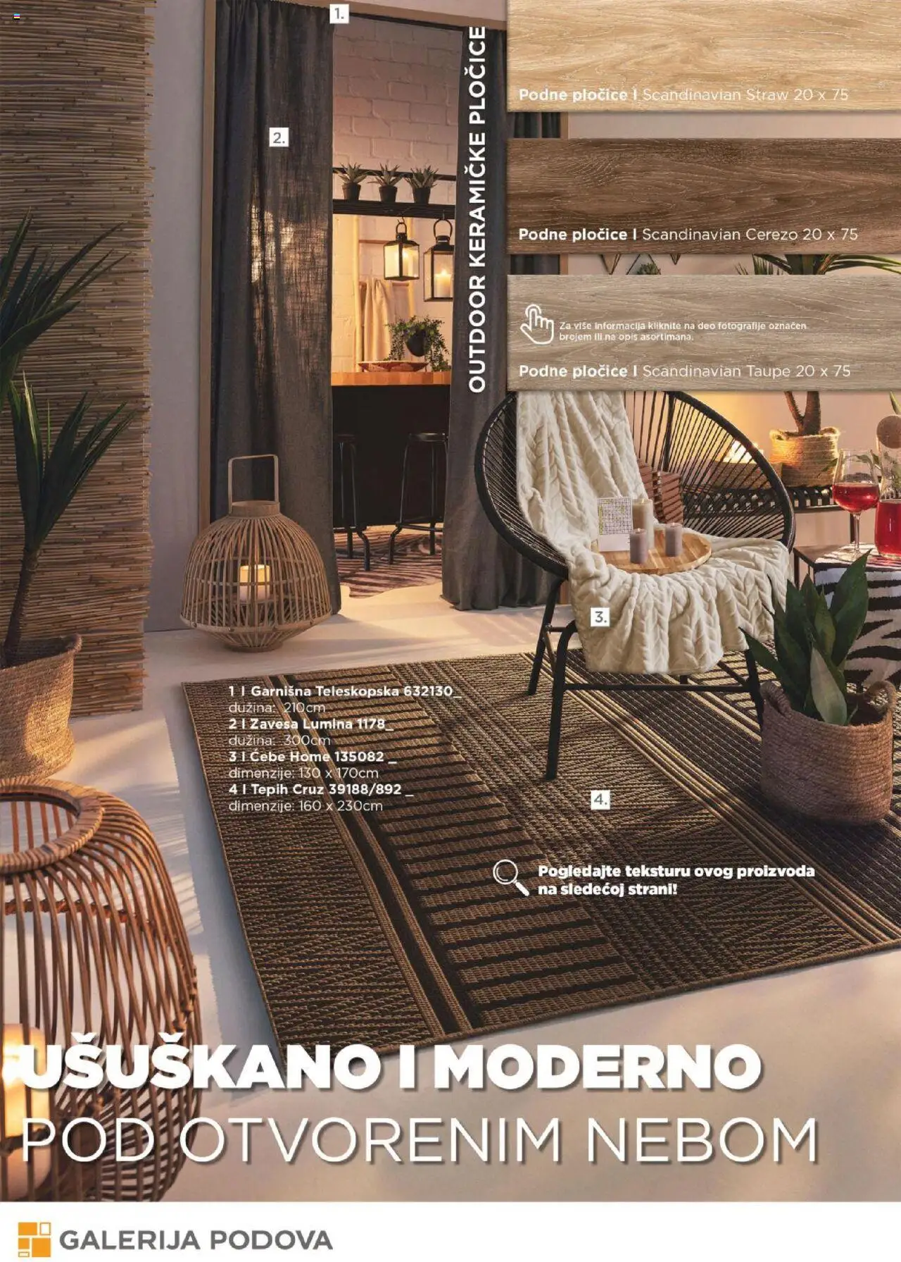 Galerija Podova katalog - važi od 31.01.2025 | Strana: 69 | Proizvode: Ćebe, Tepih, Zavesa