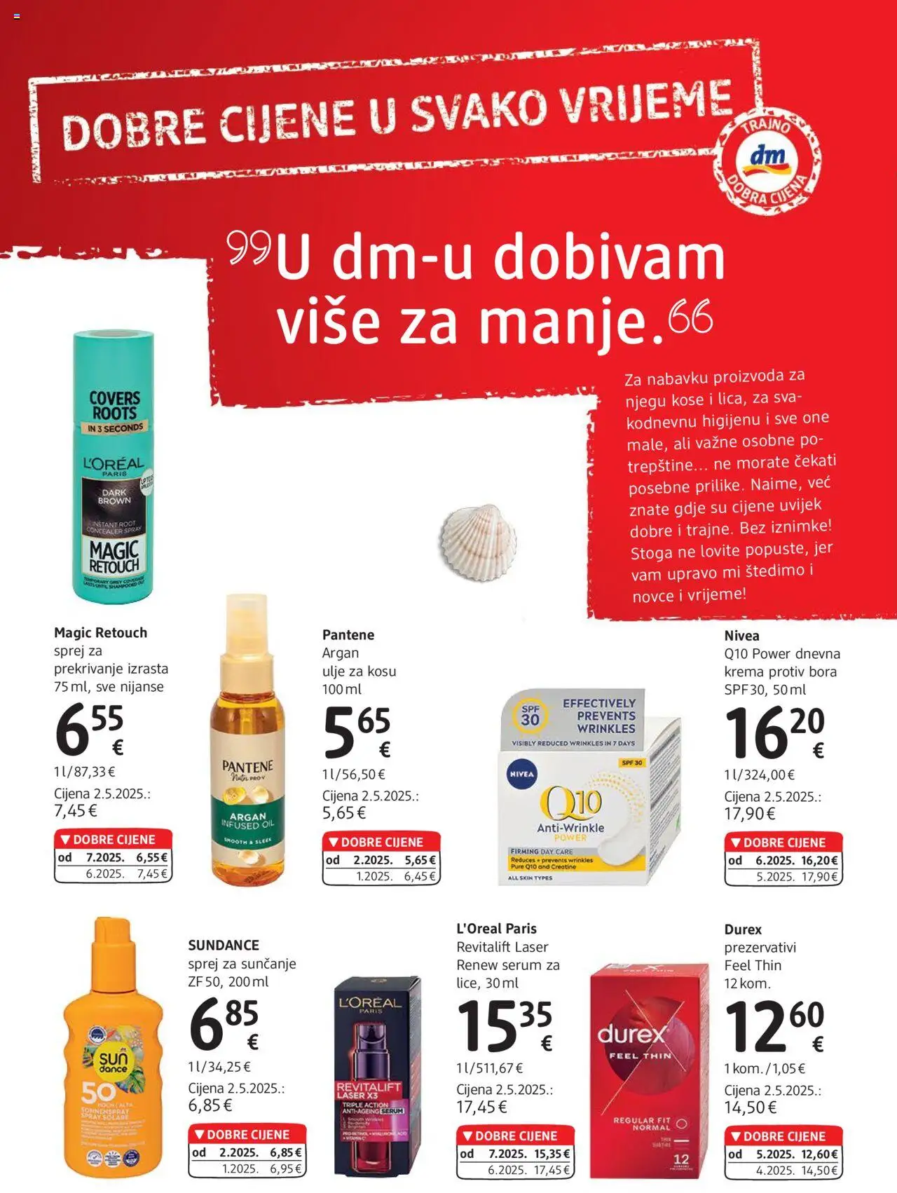 DM katalog | vrijedi od 01.08.2025 | Stranica: 28 | Proizvodi: Concealer, Ulje za kosu, Krema, Nivea