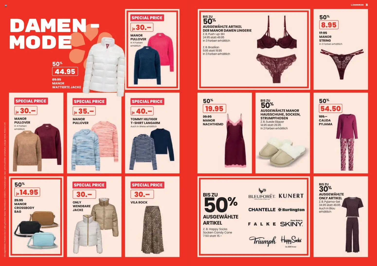 Manor Aktionen Sale – gültig ab 25.12.2025 | Seite: 2 | Produkte: Rock, Pullover, Jacke, Socken