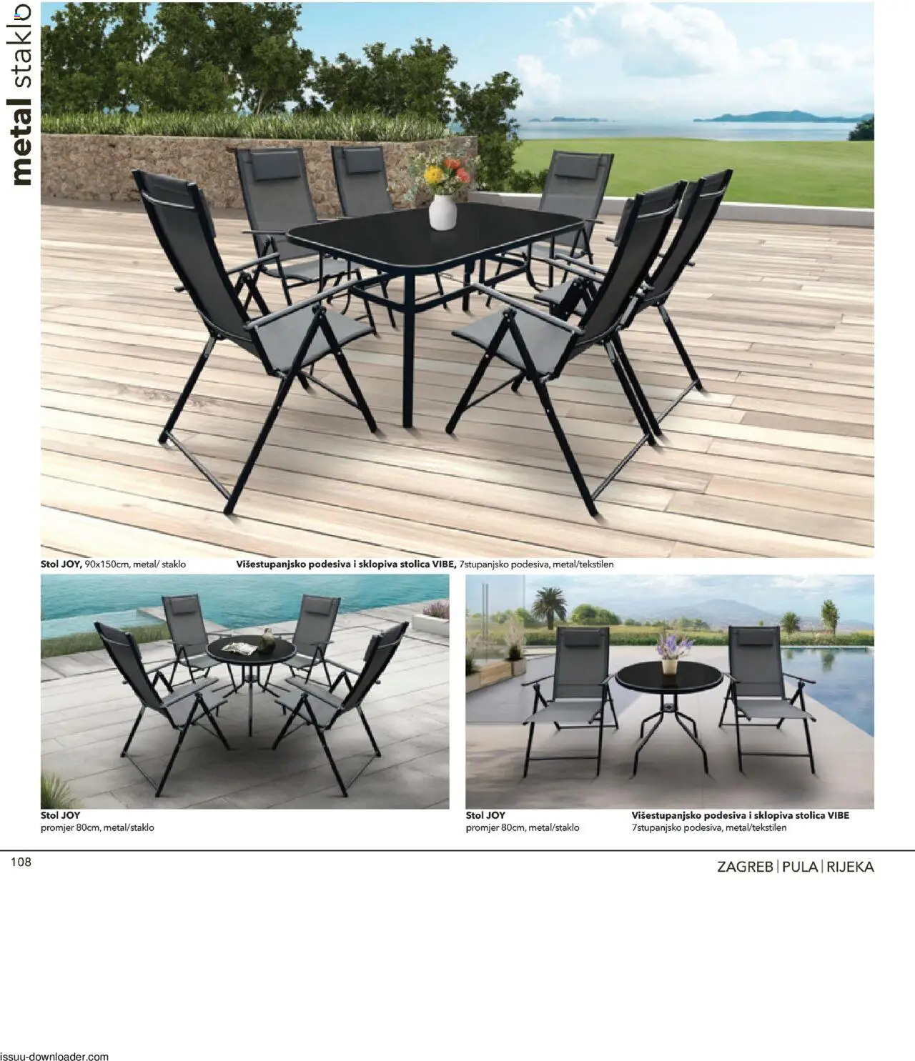 Harvey Norman katalog | vrijedi od 19.03.2025 | Stranica: 108 | Proizvodi: Stol, Stolica