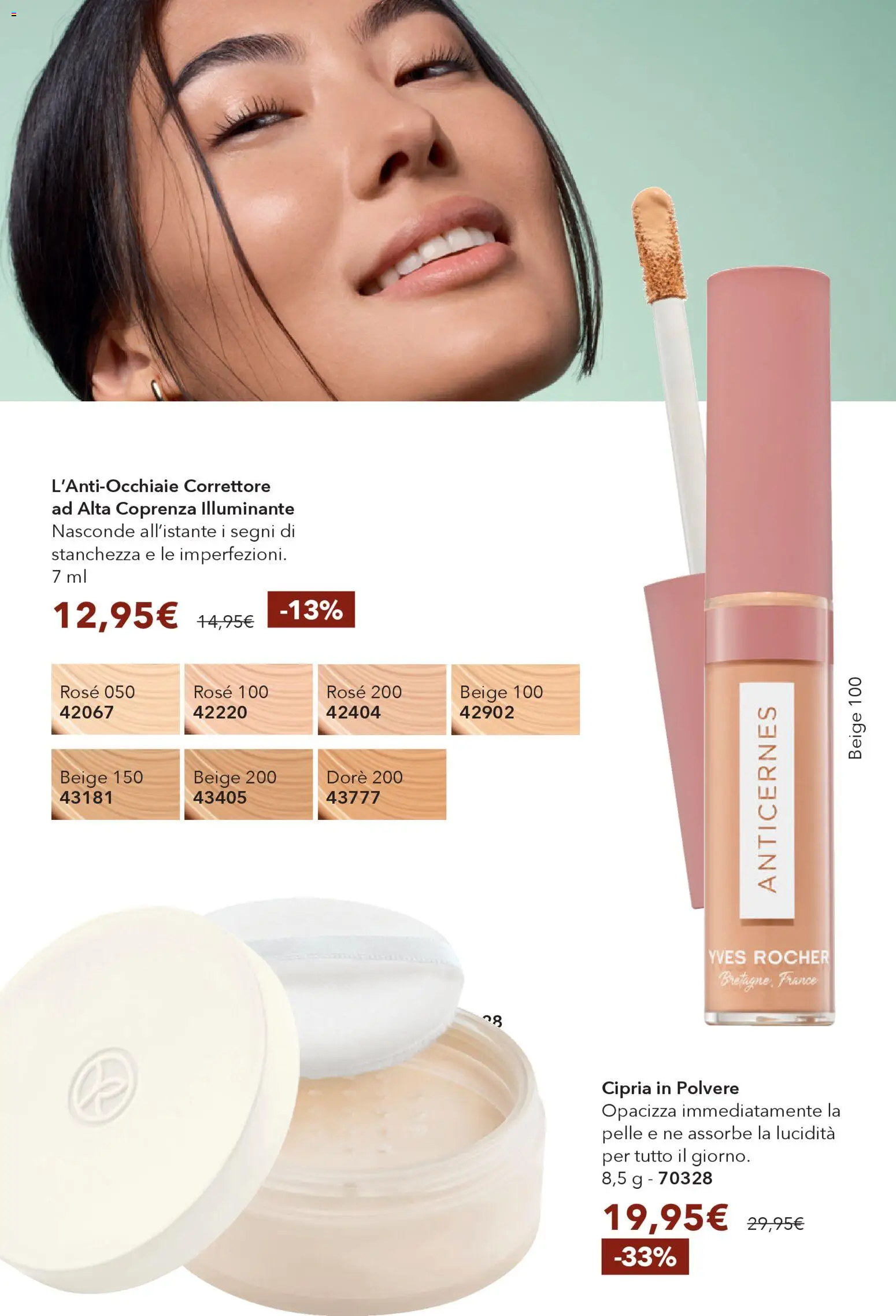 Volantino Yves Rocher del 17.02.2026 | Pagina: 32 | Prodotti: Illuminante, Correttore, Cipria