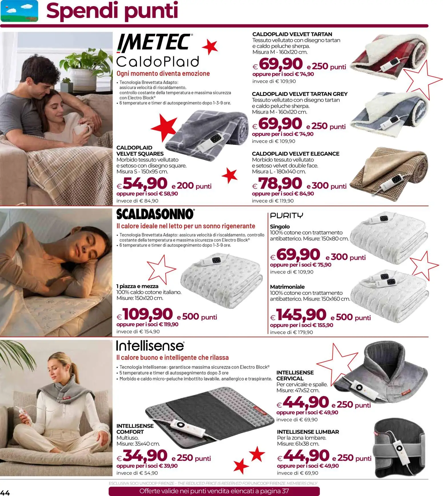 Volantino COOP del 16.12.2025 | Pagina: 44 | Prodotti: Peluche, The, Letto