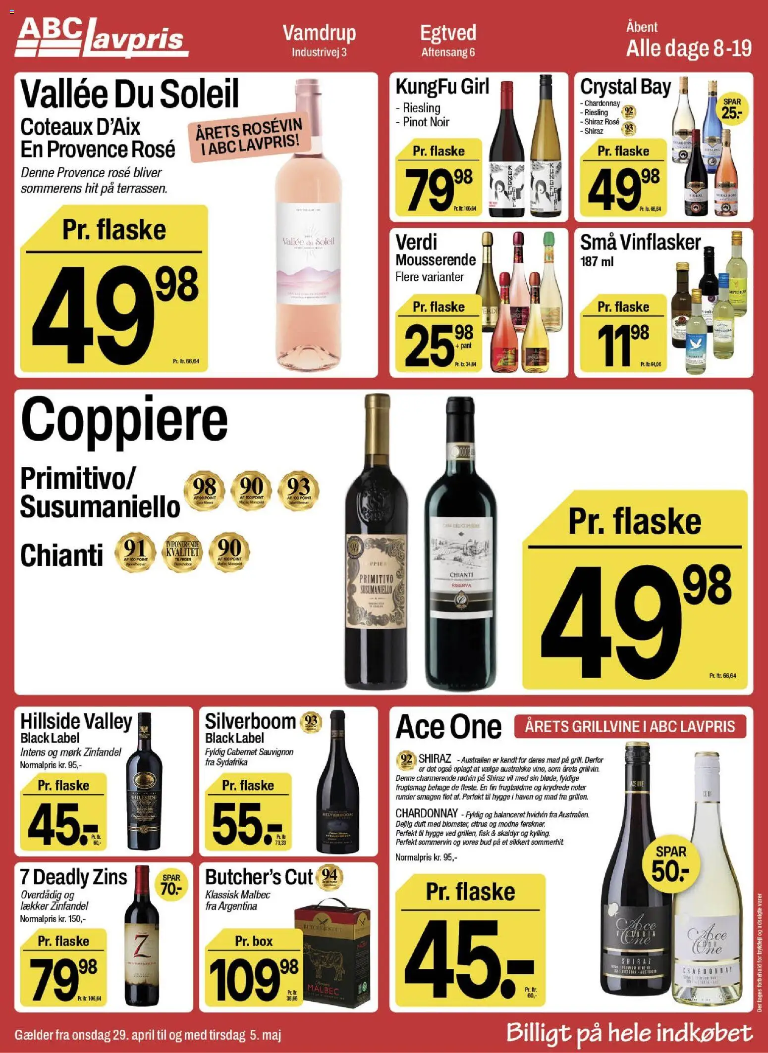 Abc Lavpris tilbudsavis – gyldig fra 29.04.2026 | Side: 13 | Produkter: Duft, Fisk, Søm