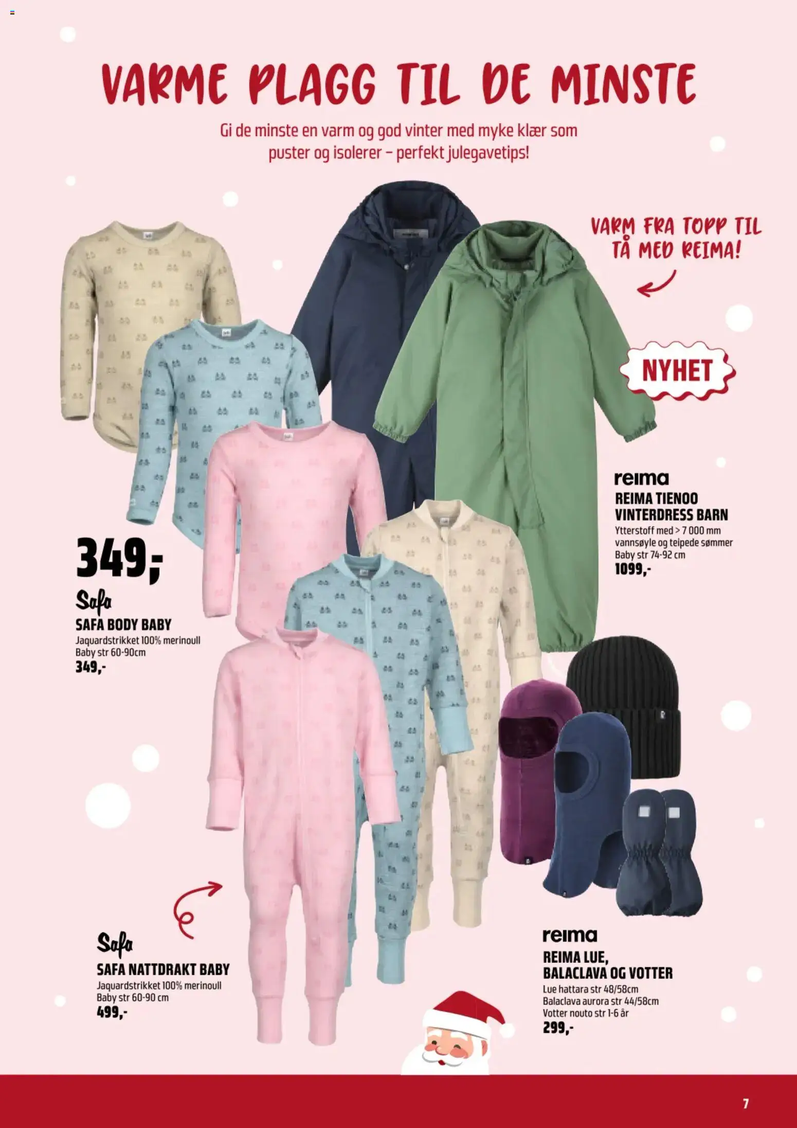 {H1} | Side: 7 | Produkter: Body, Klær, Votter, Topp