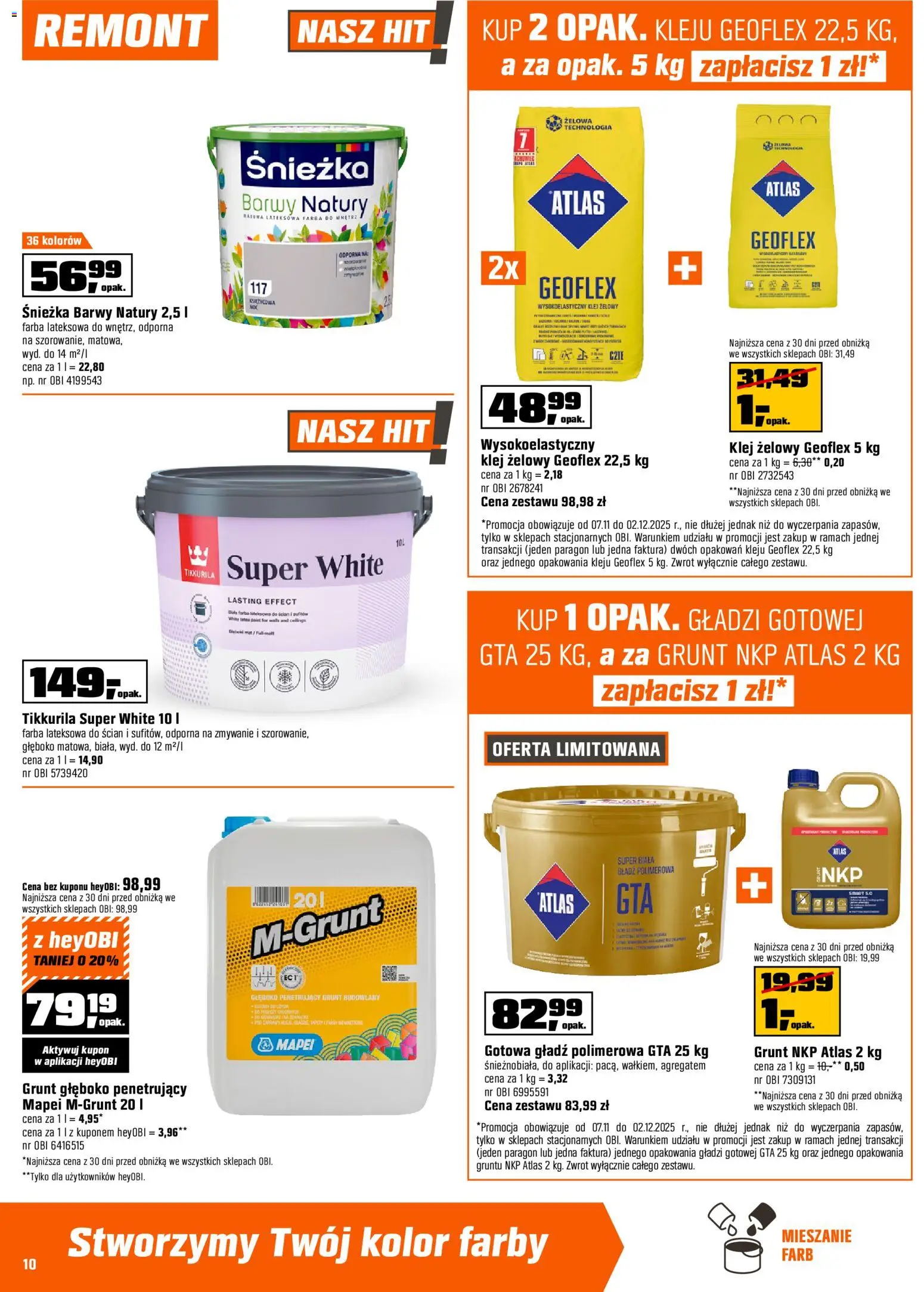 OBI Gazetka od 07.11.2025 | Strona: 10